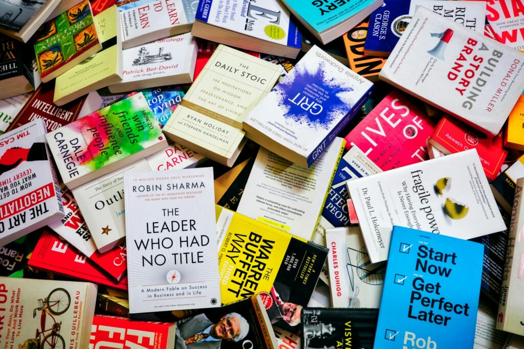 Author manuscript and books